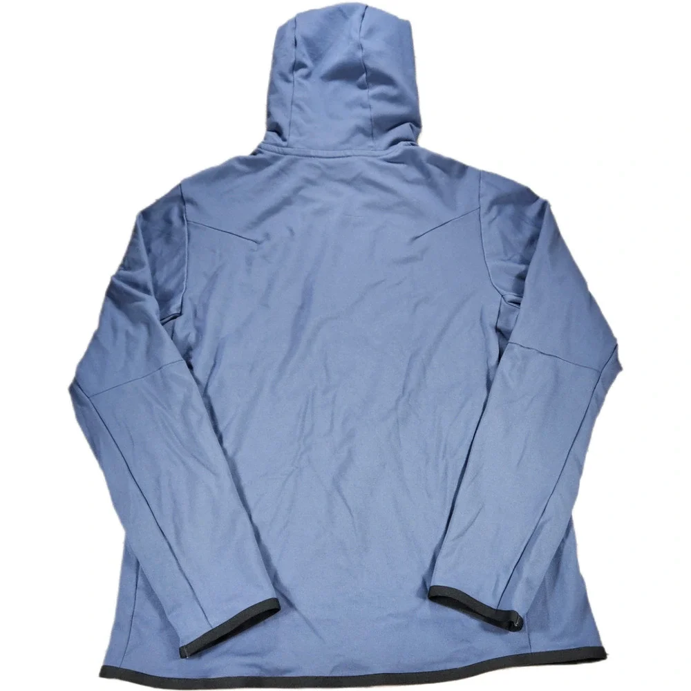 Nike Tech Hoodie Men’s Blue M Full Zip Activewear Performance Athletic